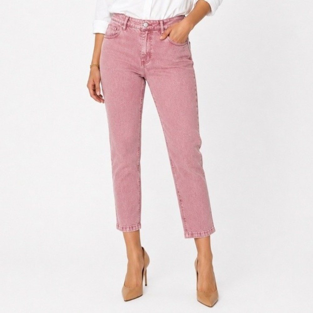 G by Giuliana tretch Denim Straight-Leg Cropped Jean Size 10‎ NWT